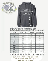 Humble Stitch Independent Pigment Dyed Hooded Sweatshirt